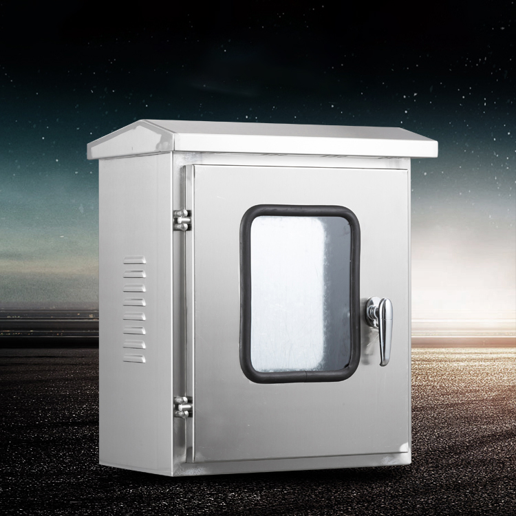 Outdoor Rainproof Stainless Steel Control Cabinet Electrical Metal Box Distribution Box Meter Box