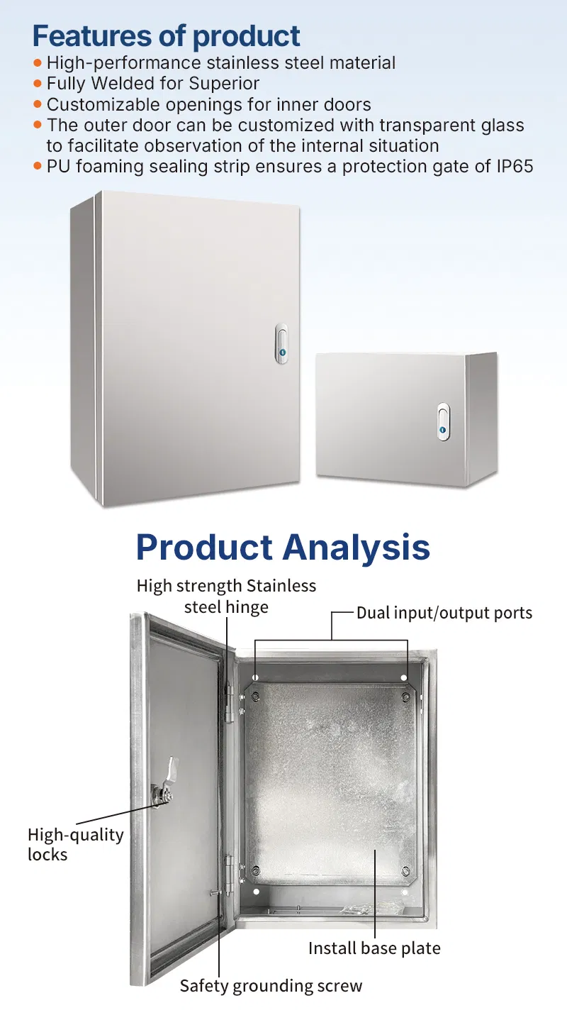 Waterproof Wall Mounted Electrical Distribution Box