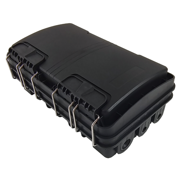 16-Core Outdoor Fiber Distribution Box (IP55) - Integrated with POE, 5G/4G Modem, and 1x16 Splitter