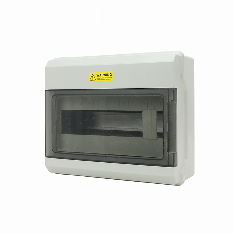 MZBOX HPC-54 Light Gray Outdoor Distribution Box IP65 Waterproof/Dustproof/Sunscreen PC+ABS Enclosure for Power Plants