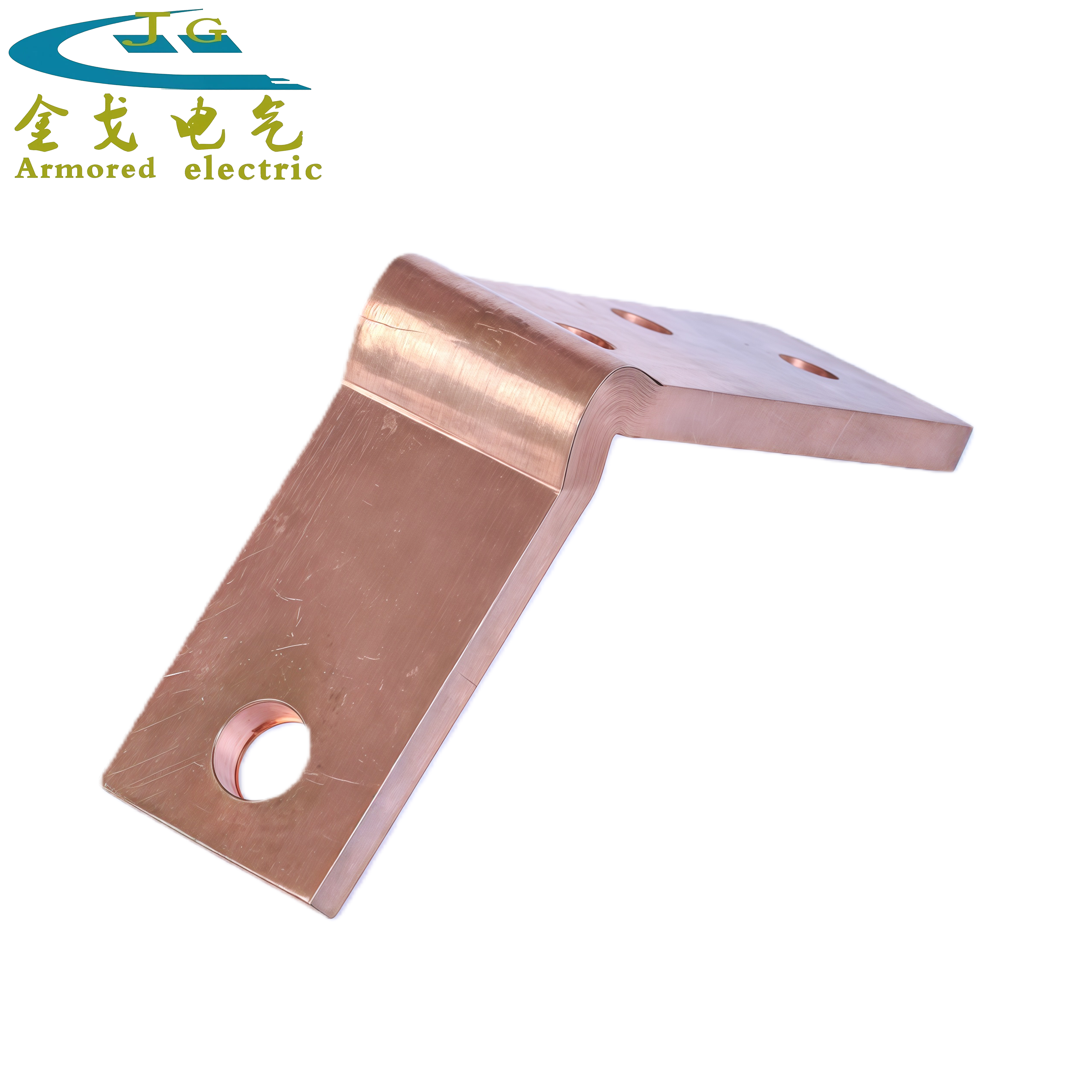 Busbar C11010 Series Nickel Plated High Current Bendable Main Bus Distribution Box Large Commercial Complex Data Center Jinge
