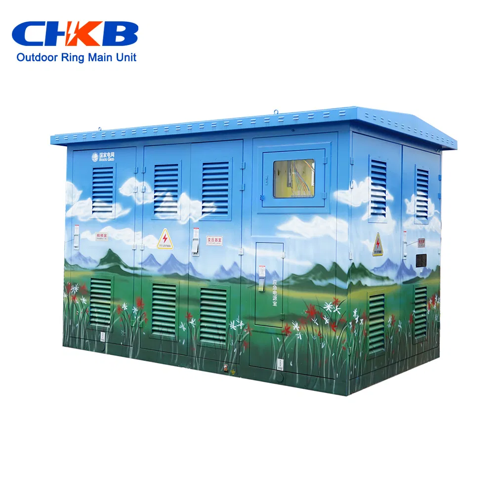 Durable Outdoor Power Distribution Box for Modular Grids