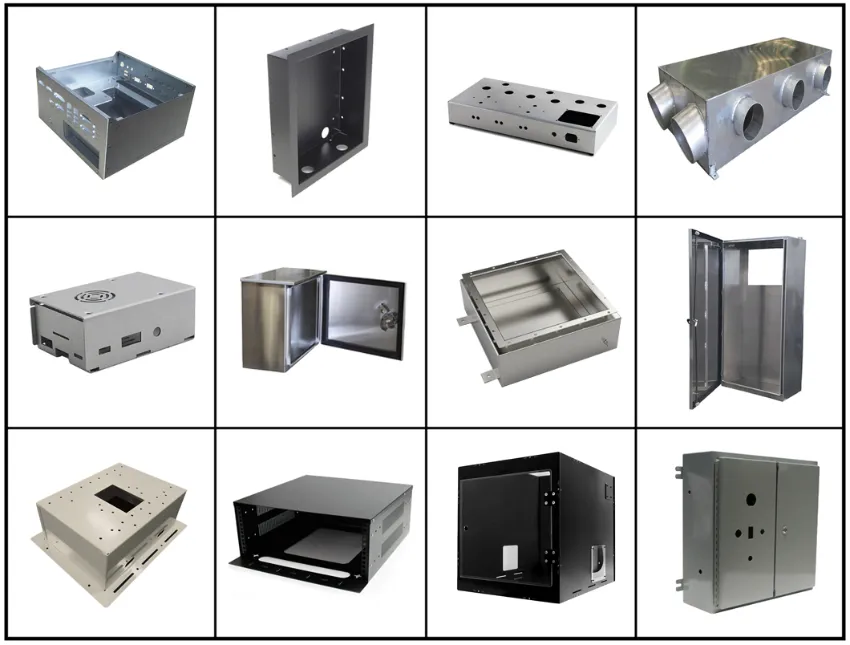 Custom Stainless Steel Metal High Low Voltage Electrical Power Distribution Control Box