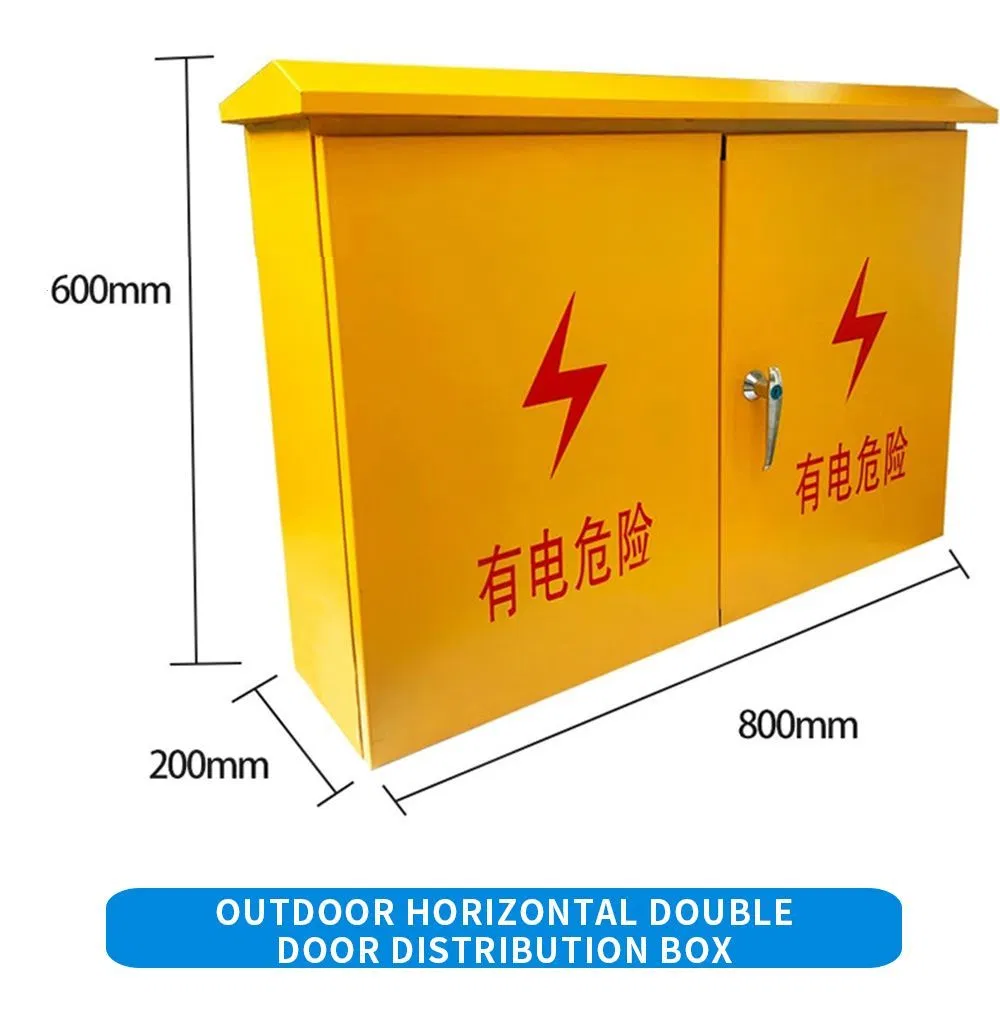 600*500*200 Outdoor Wall-Mounted Rainproof Distribution Board Metal Enclosure Junction Box