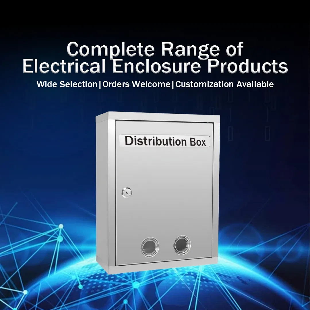 Wall Mount Electrical Power Distribution Box Compact Design for Residential and Commercial Use