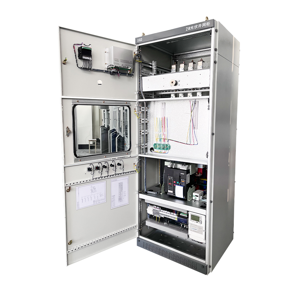 HUITUO 350kw 400kw Solar Combiner Box Distribution Box IP65 Waterproof SPD 400V 630A Commercial System CE Certified Anhui