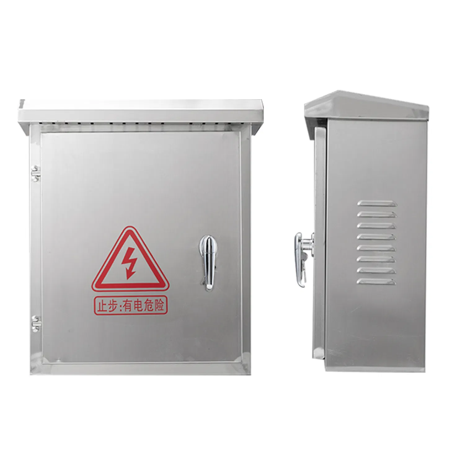 Modern Engineering Outdoor Stainless Steel Distribution Box with Rainproof Design