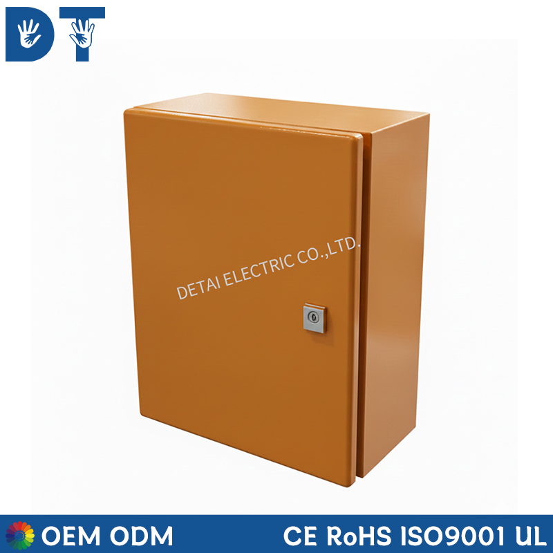 Customized IP66 Waterproof Dustproof Wall Mount Stainless Steel Metal Electrical Power Distribution Switch Project Junction Box for Outdoor Application
