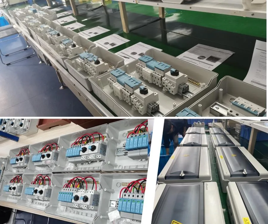 600V 1000V Power Distribution Combiner Junction Box for Solar Battery