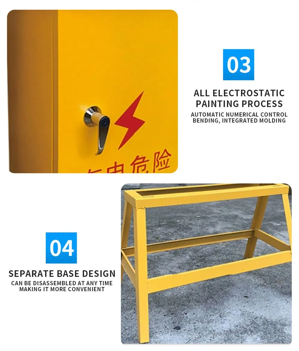 600*500*200 Outdoor Wall-Mounted Rainproof Distribution Board Metal Enclosure Junction Box