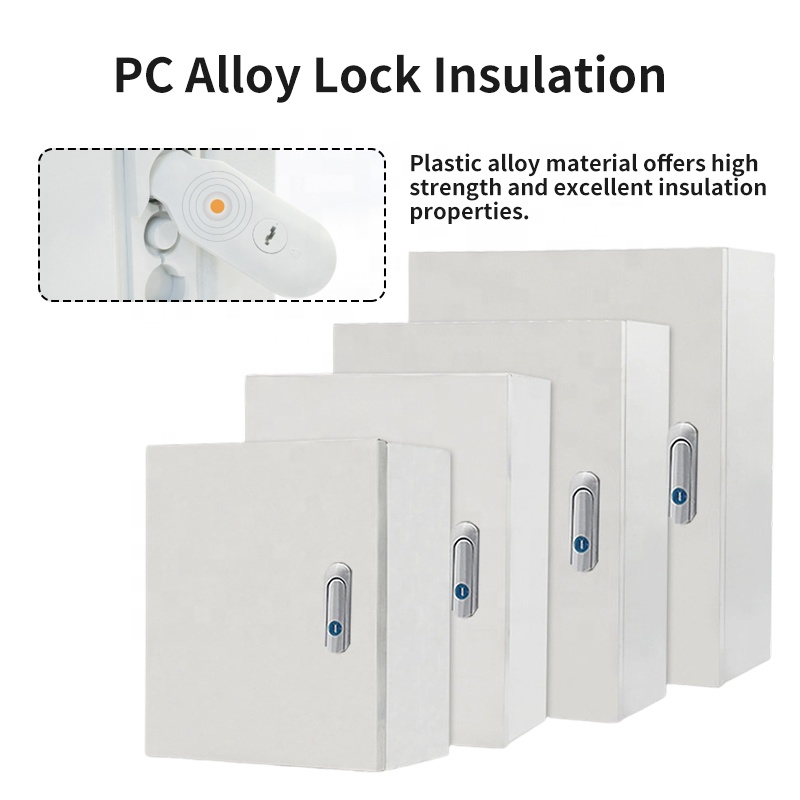 High Efficiency Distribution Box Enclosure Electrical Power Distribution Box Wall Mounted Distribution Box