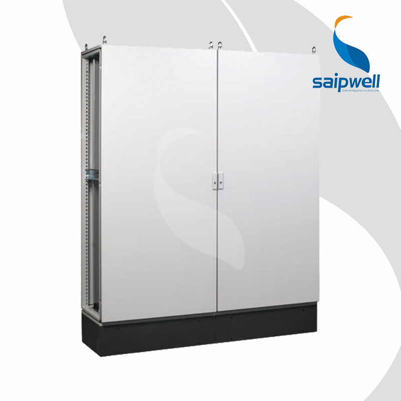 OEM Double Door Outdoor Electric Metal Cabinet Saipwell IP55 Waterproof For Enclosures Power Distribution Equipment