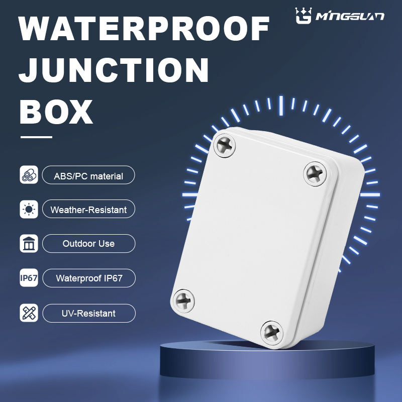 Customized Universal Ip67 ABS Ul94 Vo PC Plastic Waterproof Electrical Junction Boxes For Outdoor Battery