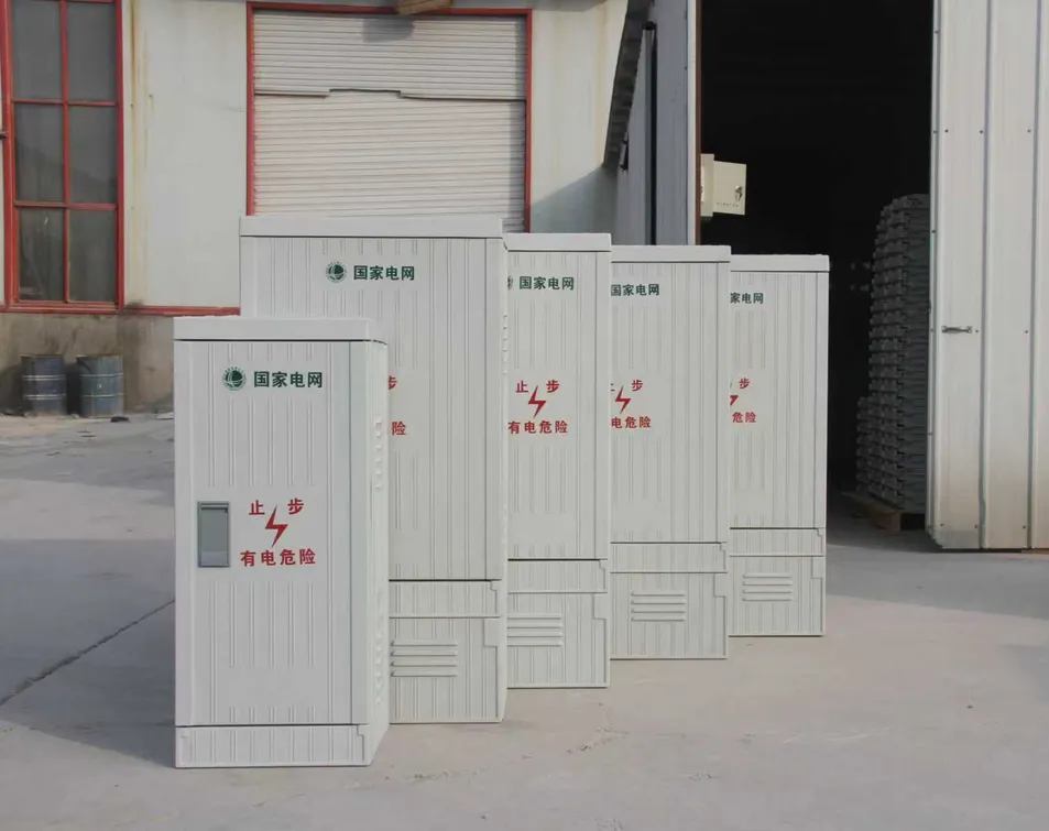 Fiberglass Box for Power Grid Three Phase Meter Box Electrical Distribution Box