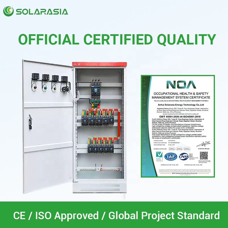 XL-21 Low Voltage Switchgear Distribution Cabinet Metal Enclosed Green Power Industrial Switchgear air Insulated Panel Boxes