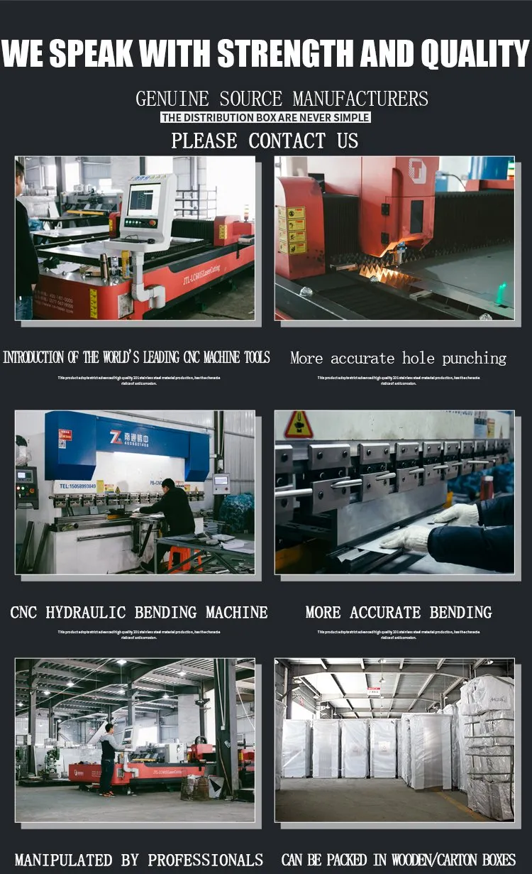 Affordable Compact Stainless Steel Column Distribution Box for Sale