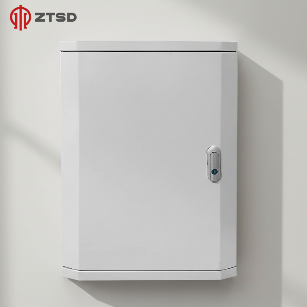 Wall-Mounted Stainless Steel IP54 Outdoor Thermal Sprayed Base Box Electrical Distribution Cabinet Power Equipment