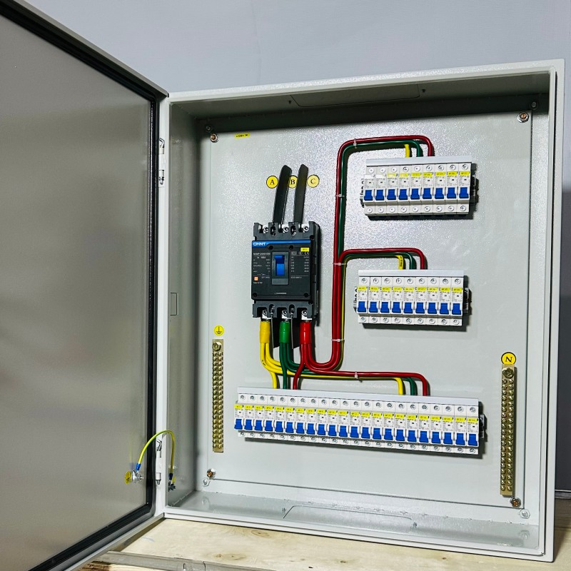 160A Residential Apartment Distribution Box Overload Protected Distribution Cabinet