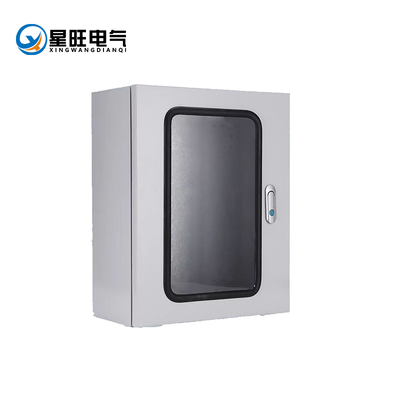 Outdoor Use Customized IP54 Rainproof Wall-Mounted Electrical Distribution Box White Powder Coated