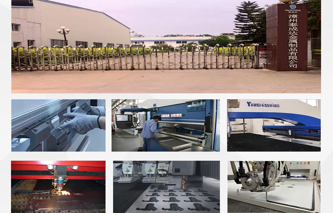 Outdoor Waterproof Wall-Mounted Metal Fabrication Power Control Supply Distribution Electrical Electric Cabinet Box