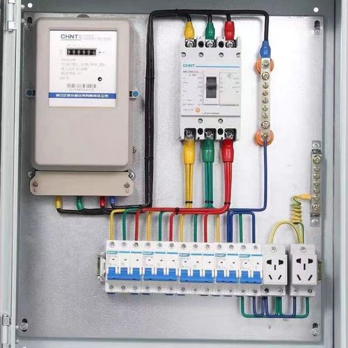 Custom British Standard 12 Way 3 Phase 400V Metal Distribution Board IP30/IP40 Protection HRC Fuse Components for Sub-metering