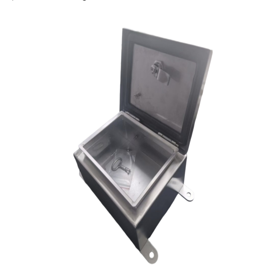 Lockable 304L SS316 Stainless Steel Metal Electrical Electricity Distribution Boxes Electric Stainless Steel Box