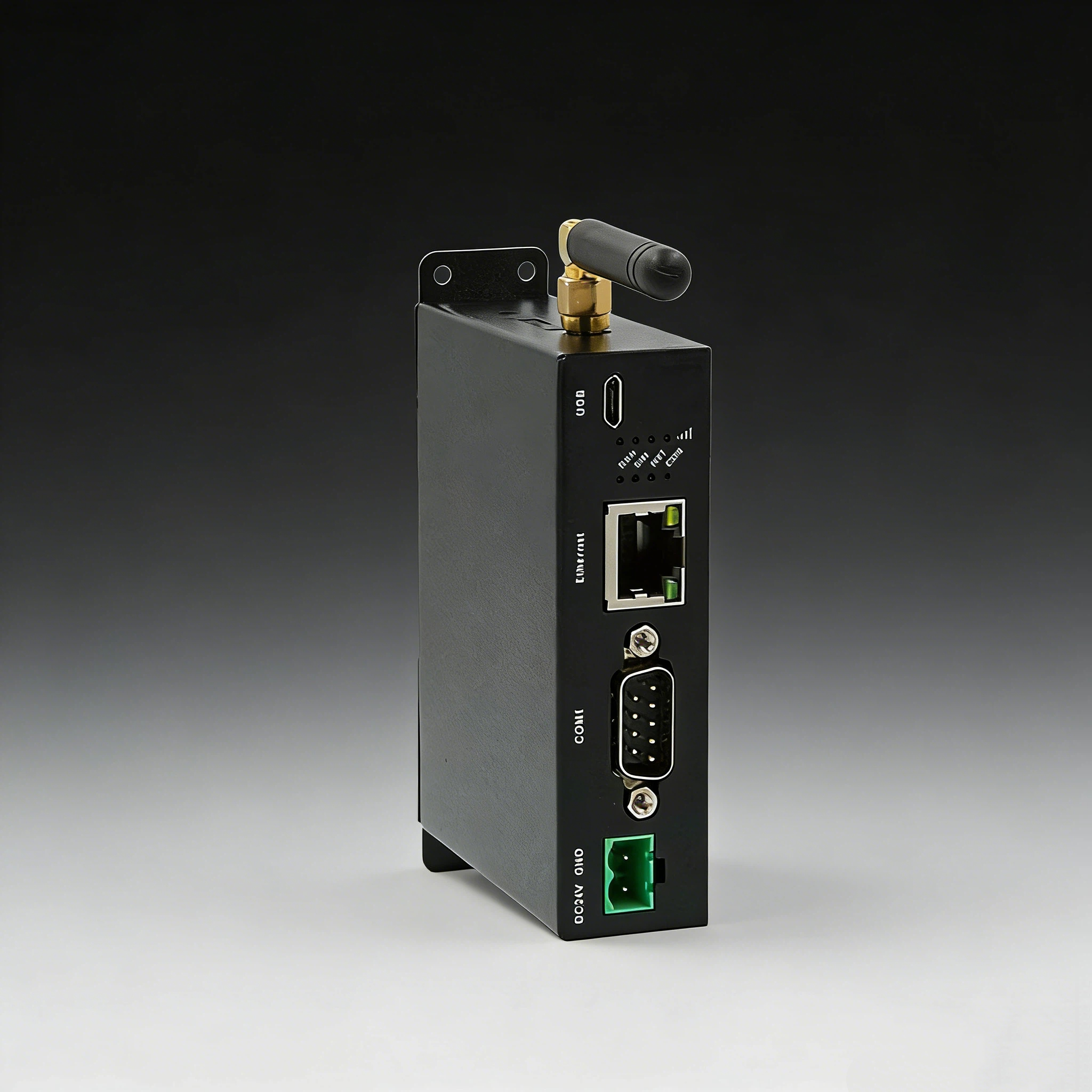 ZONEWU FBOX-4G/WiFi Industrial IoT Gateway, Ethernet Edge Computing Gateway Compatible With Siemens PLC