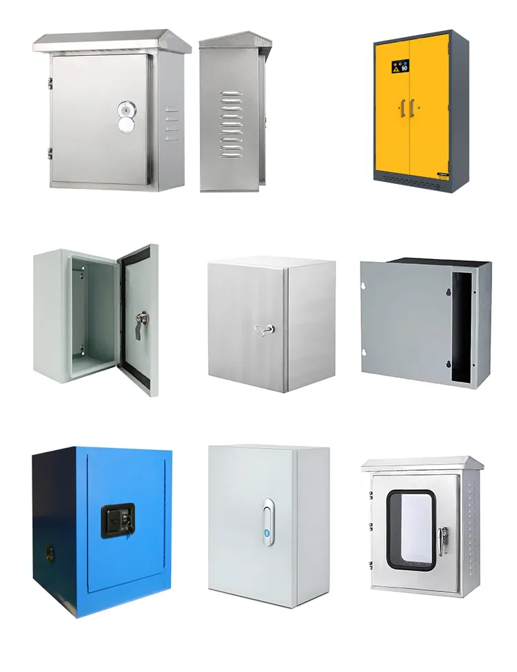 Electricity Meter Stainless Steel Aluminum Industrial Enclosure Main Electrical Switch Distribution Box