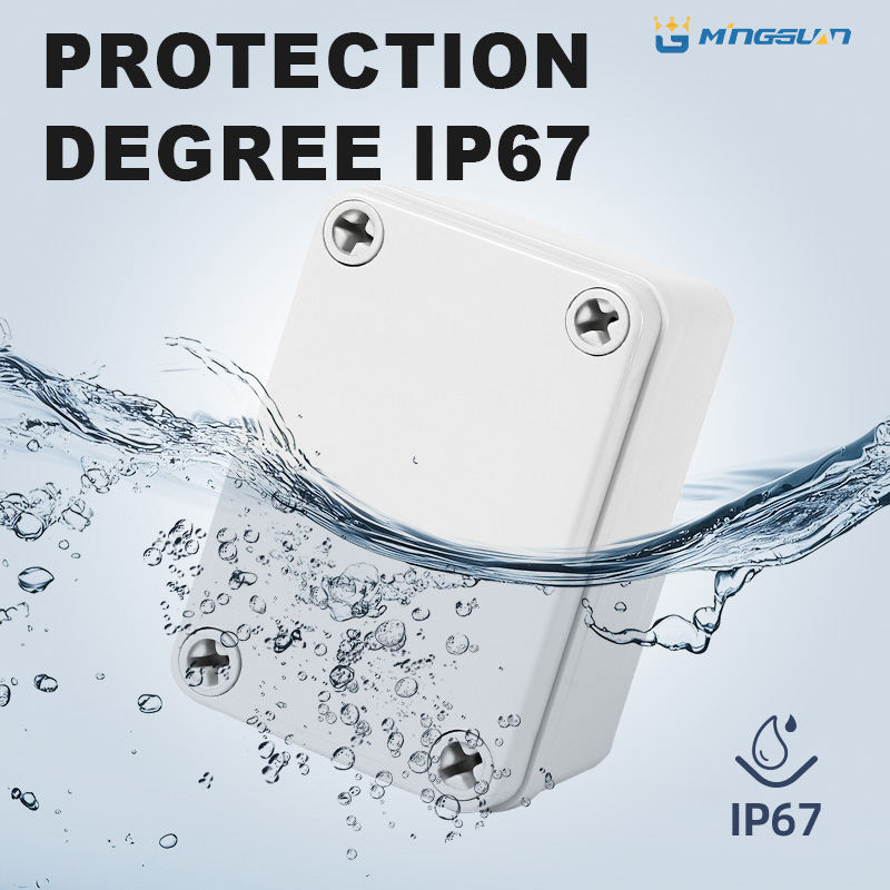 Customized Universal Ip67 ABS Ul94 Vo PC Plastic Waterproof Electrical Junction Boxes For Outdoor Battery