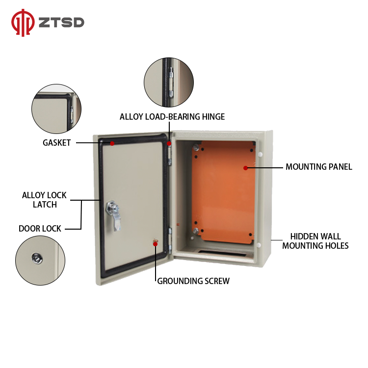 Customized Complete Set Distribution Box Power Control Box Main Switch 3P 100A Switch Power Control Box