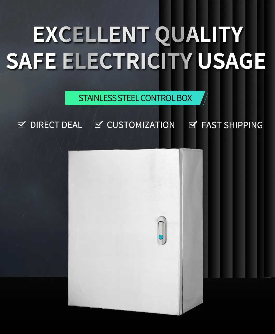 Stainless Steel Indoor Distribution Box Foundation Box