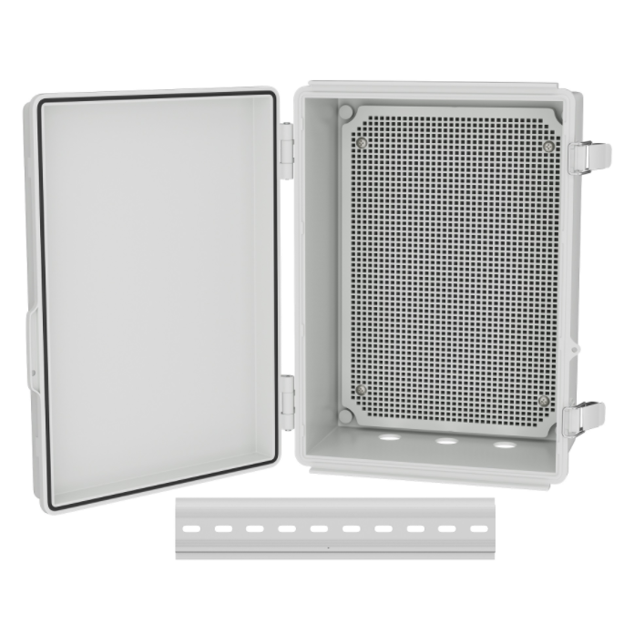 250X350X150MM ABS Grey Outdoor Junction Box Electrical IP67 Outdoor Electrical Box Wall Mounted Waterproof Plastic Junction Box