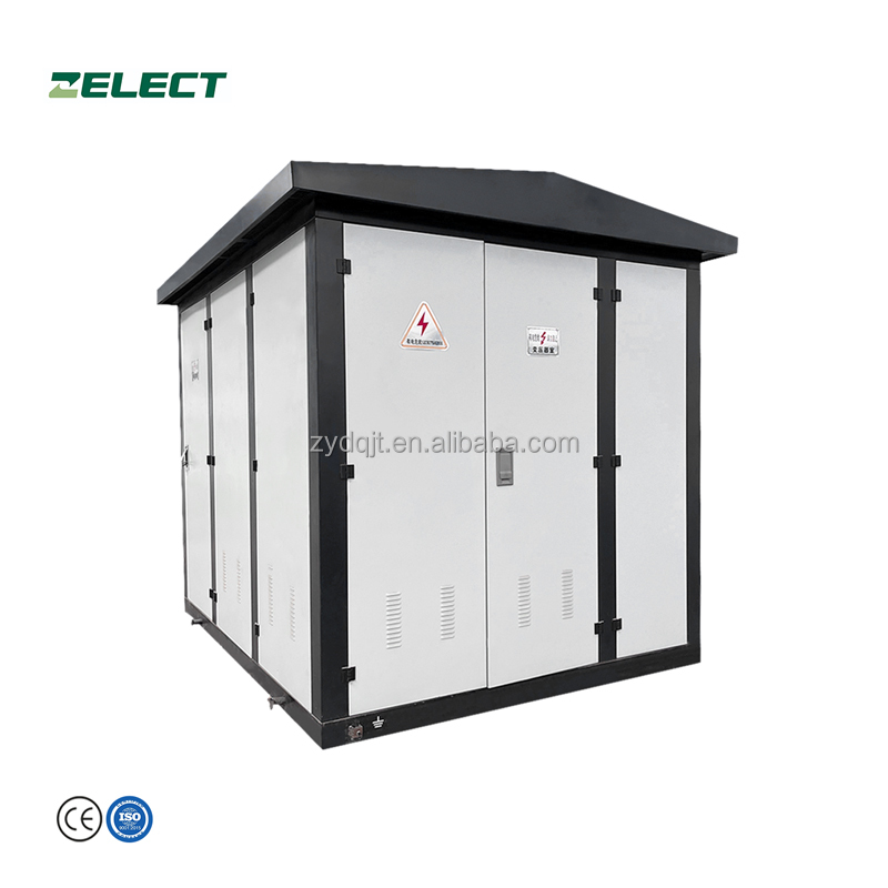 Factory Price Outdoor Power Distribution House Box-type Transformer Substation