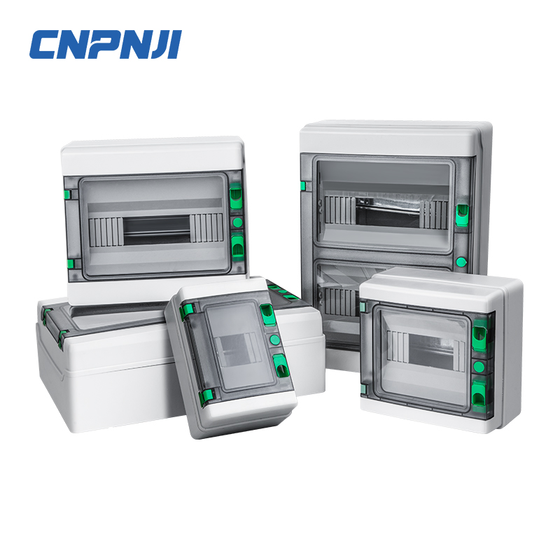 CE IP66 Outdoor Waterproof Ha-8way Electrical Power Plastic MCB Junction Distribution Box Solar Combiner Boxes