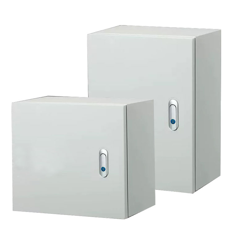 Distribution Power Box Outdoor Wall-Mounted Cage Electrical Box Cold Rolled Steel IP54 Powder Coated Custom 400x300x200