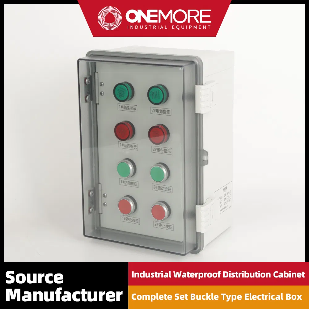 Onemore Star Waterproof Electrical Distribution Box with Buckle Set