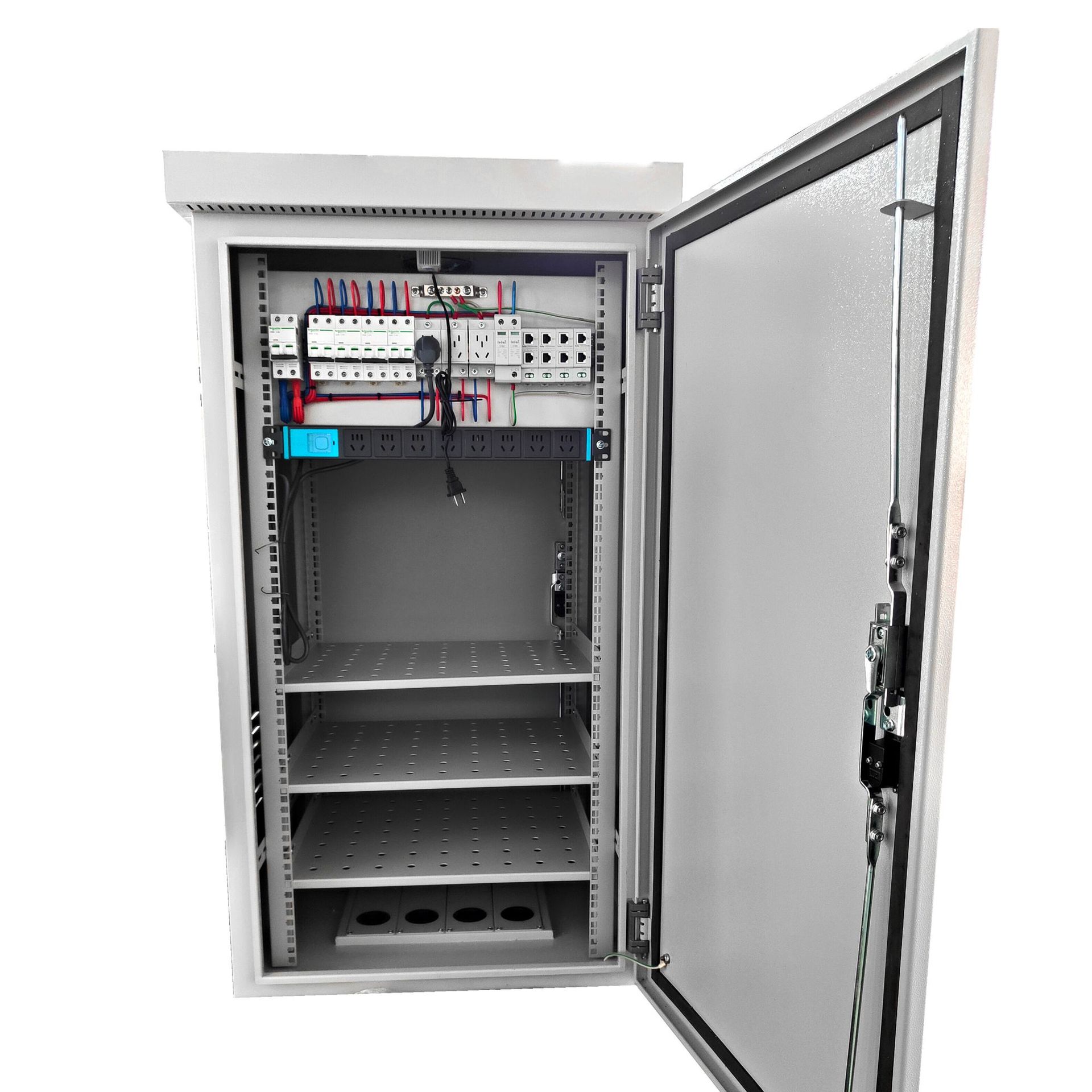 XH Customized Outdoor Network Telecommunications Enclosures Integrated Power Distribution Equipment with Distribution Cabinets