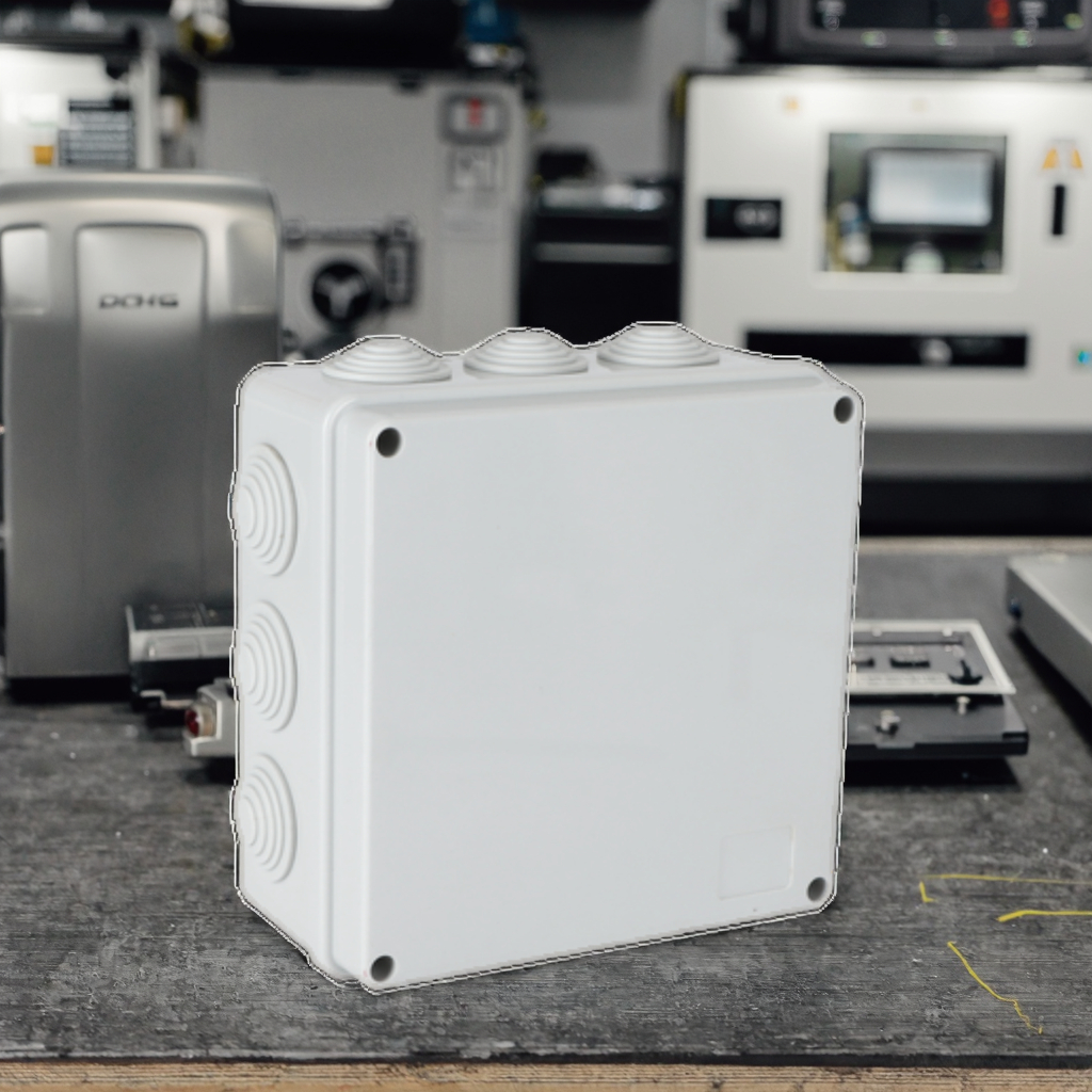 PULTE S151 IP65 Indoor Electrical Distribution Box 150x150x70mm ABS Plastic Neoprene Sealing Waterproof