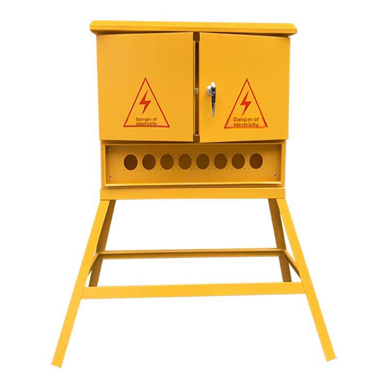 Outdoor Yellow Waterproof Industrial Aviation Socket Box Mobile Site Basic Business 220V/380V One Two Three Distribution Box