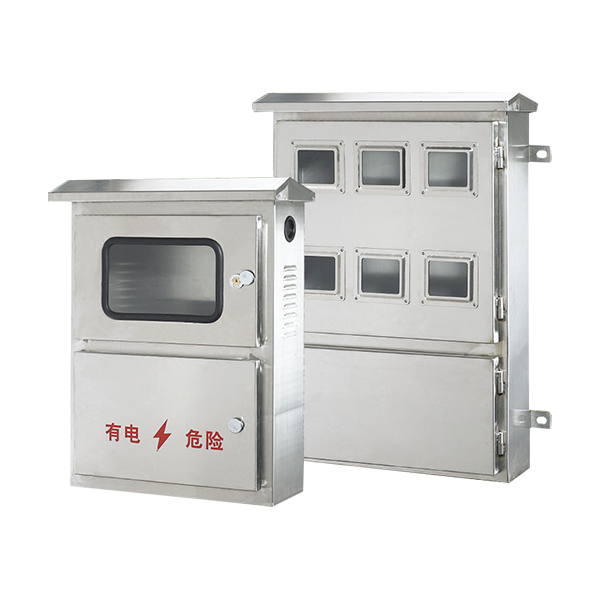 Outdoor IP65 Waterproof Mechanical Meter/Distribution Box 3-Phase 4-Wire 5-Wire System Stainless Steel Enclosure Model SDPX