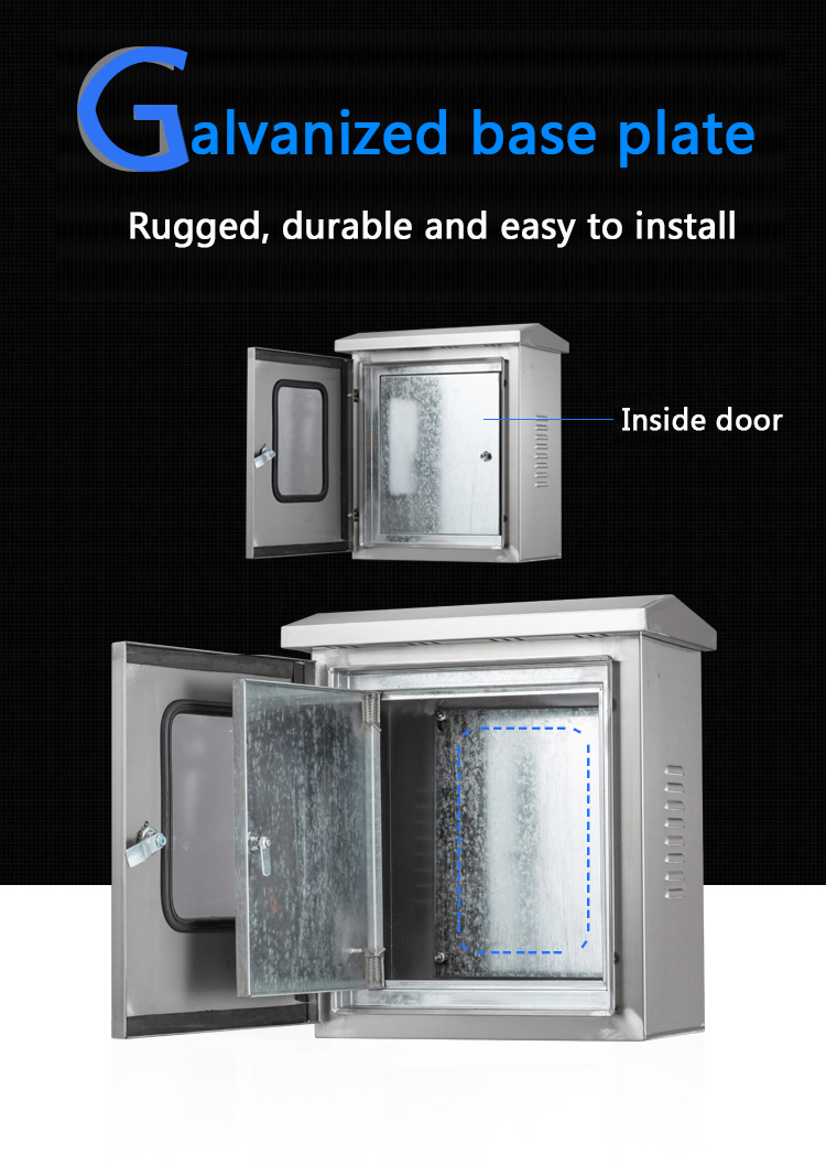 Outdoor Rainproof Stainless Steel Control Cabinet Electrical Metal Box Distribution Box Meter Box