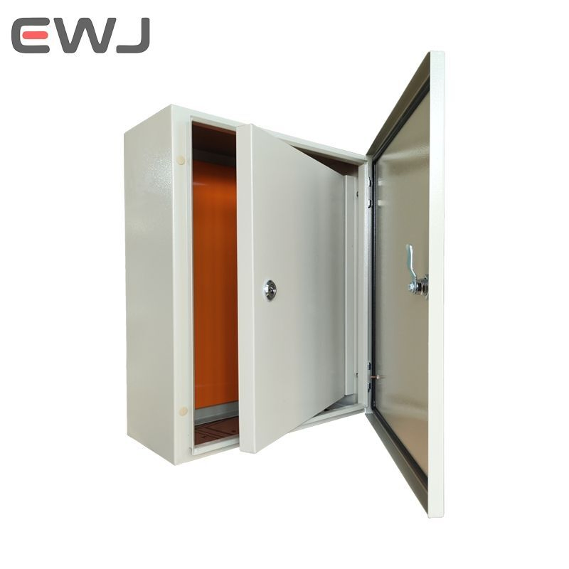 Waterproof and Dustproof Wall Mounted Double Door Metal Distribution Box