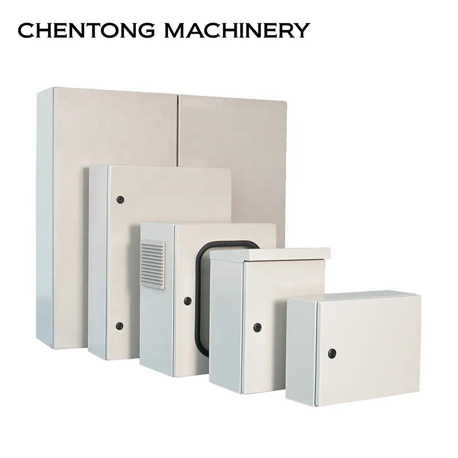 Custom Stainless Control Panel Electrical Stainless Steel Metal Enclosure Smart Electric Cabinet Power Distribution Box