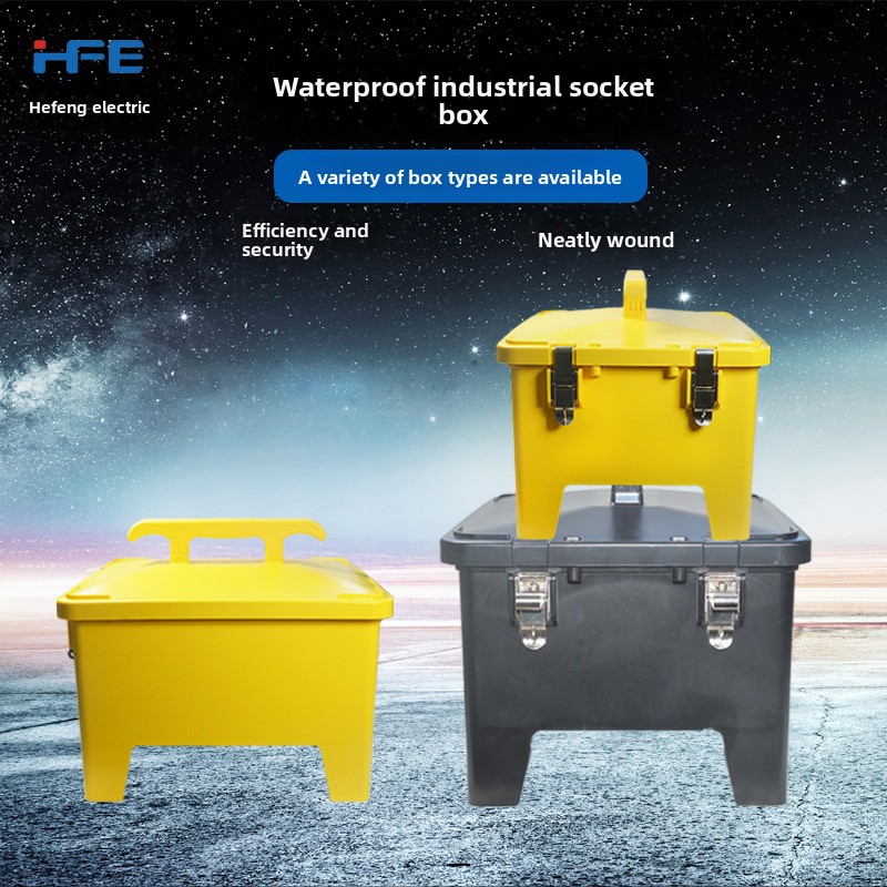 Outdoor Temporary Waterproof Explosion-Proof Industrial Power Distribution Box for Construction Sites Mobile Maintenance Socket