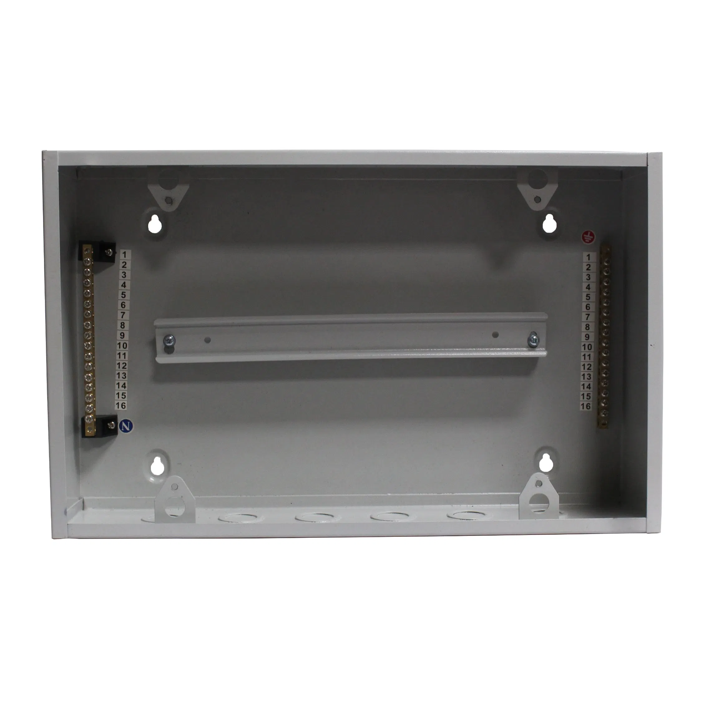 Indoor Exposed Wall Mounted Basic Business Box DIN-Rail Modular Kit Distribution Box