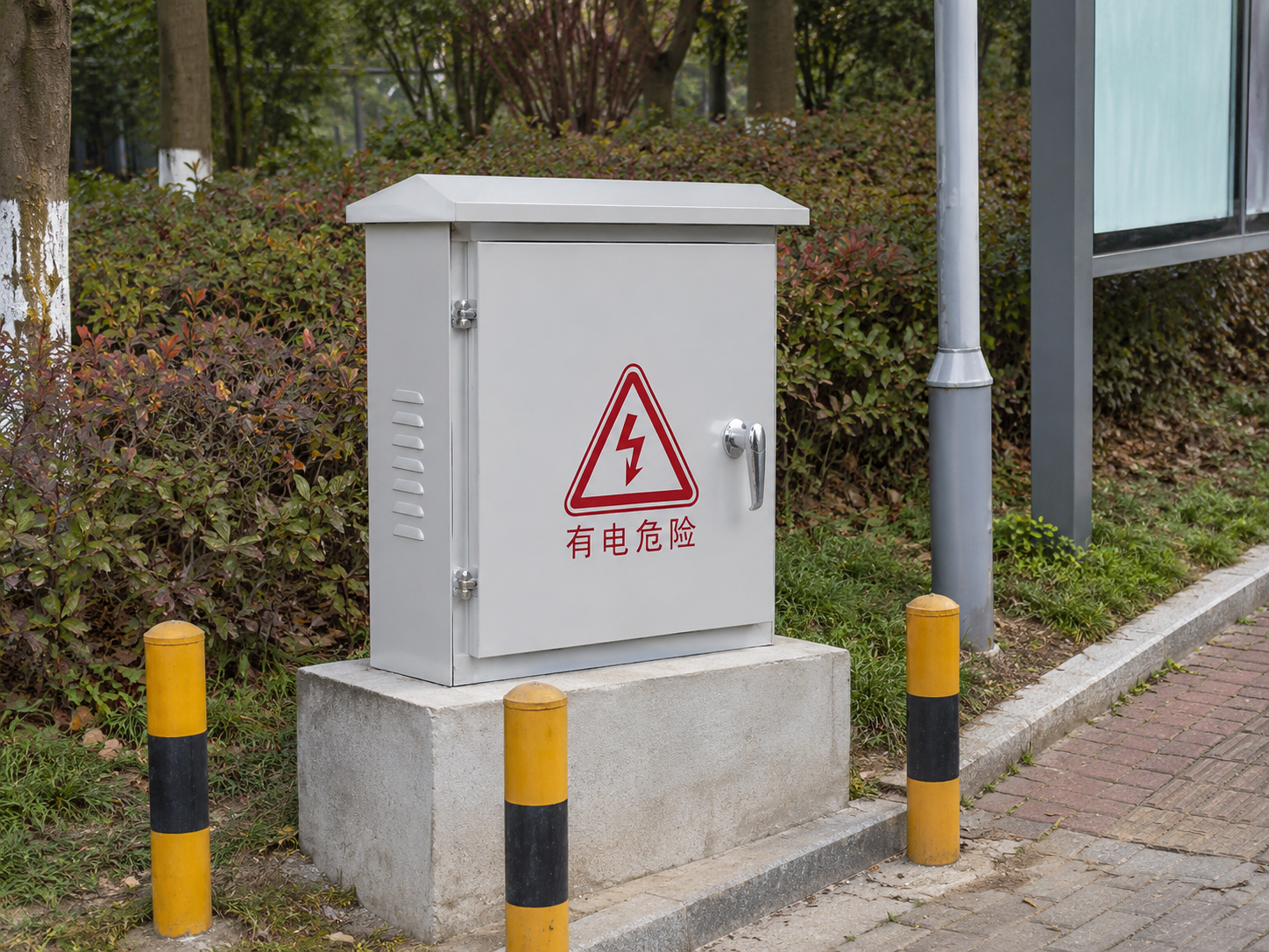Waterproof Metal Electrical Distribution Box with Socket 380V 630A IP66 Rated for Indoor Construction Use