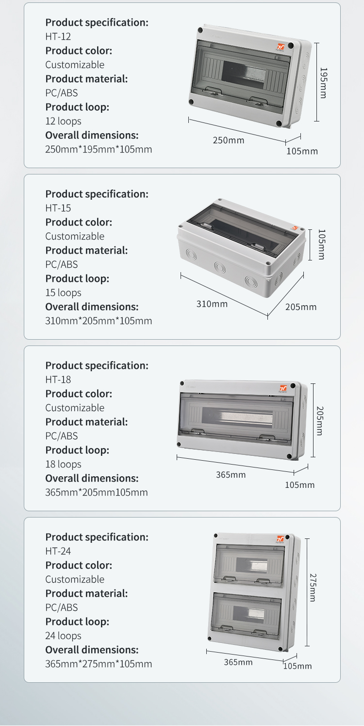 Distribution box feature 4