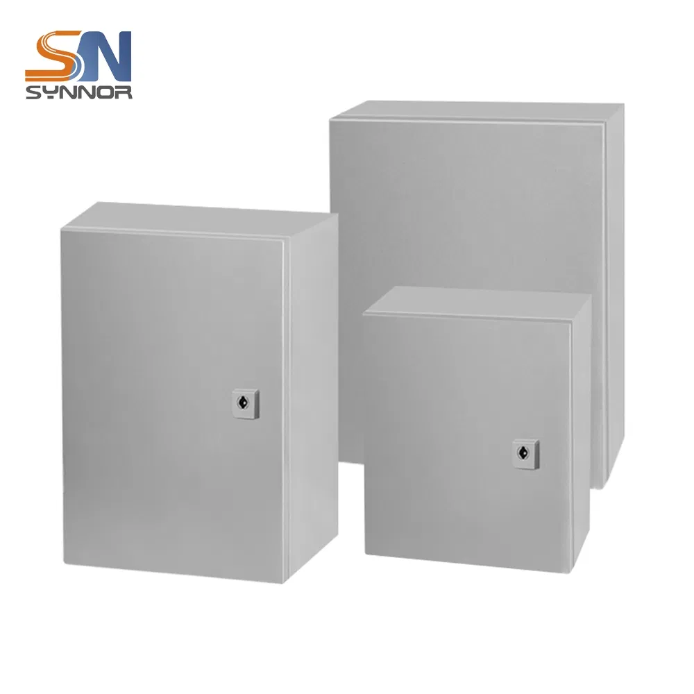 Modular Wall Mount Distribution Box with Transparent Cover for Easy Circuit Monitoring