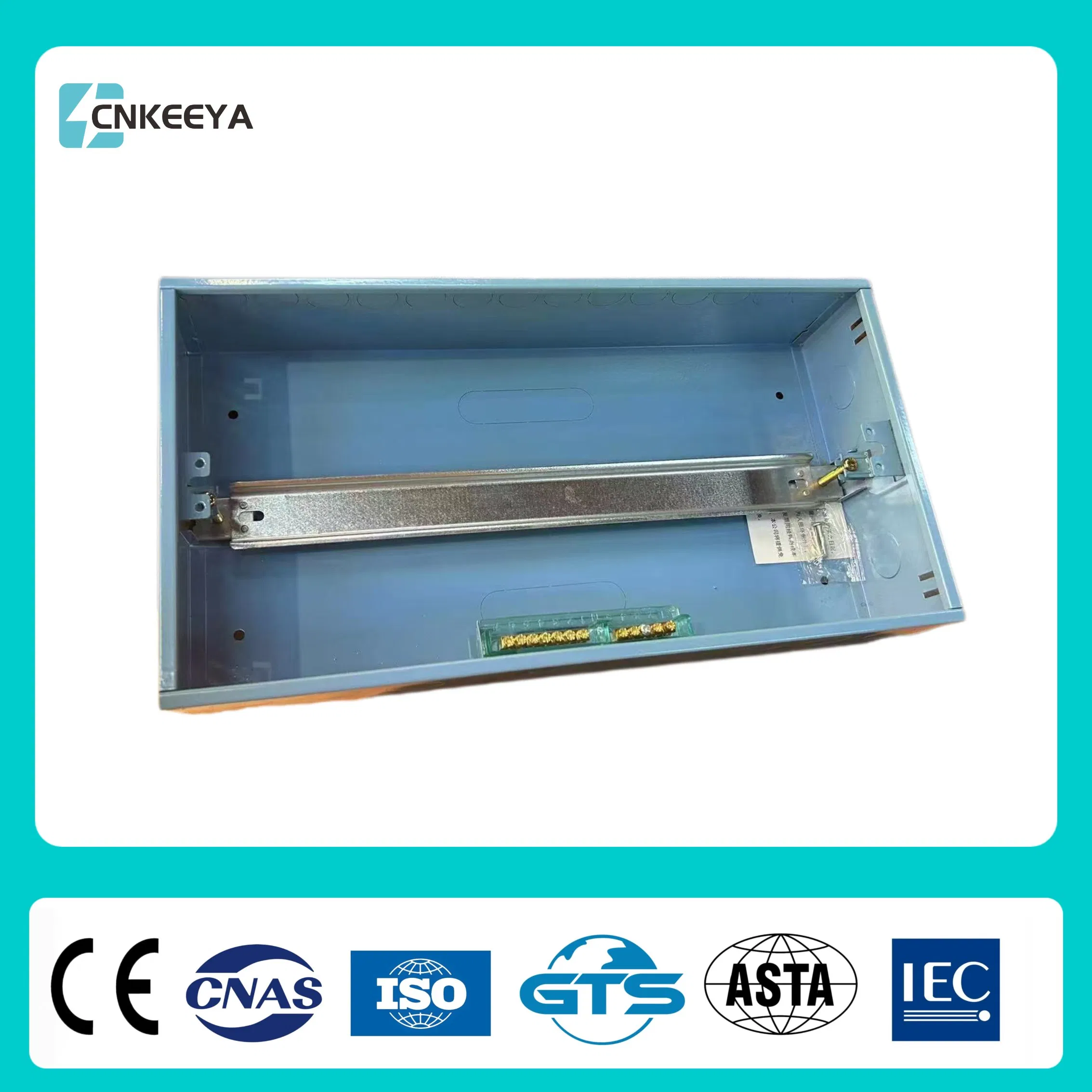 Cnkeeya Factory Price High Quality 9 Way Indoor and Outdoor Waterproof Plastic MCB Wall Mounted IP66 Distribution Switch Box Solar Combiner Box