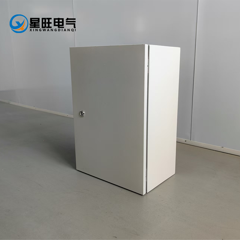 Outdoor Use Customized IP54 Rainproof Wall-Mounted Electrical Distribution Box White Powder Coated